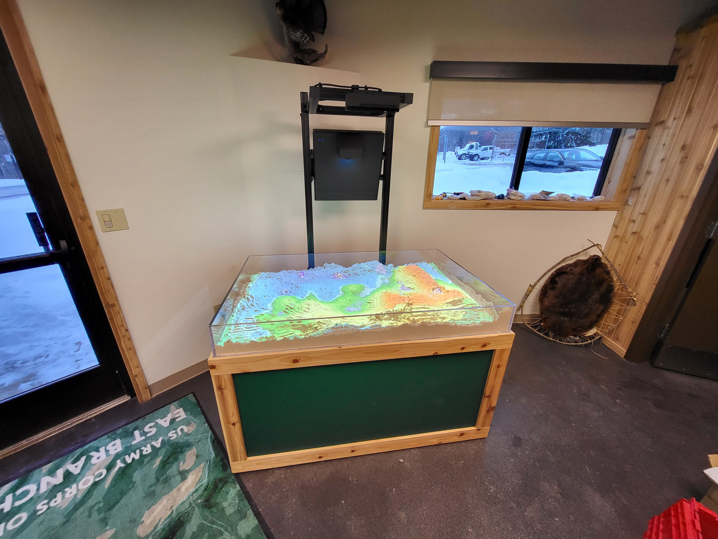 AR Sandbox Table Exhibit