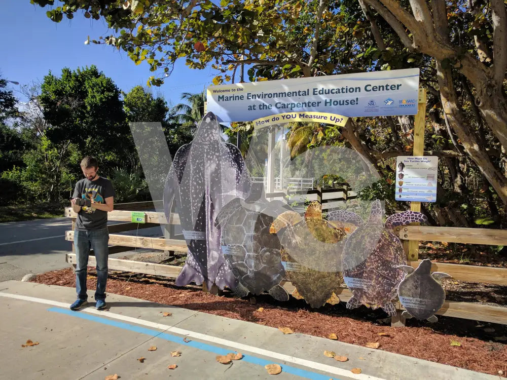Outdoor Welcome Exhibit Measure Up