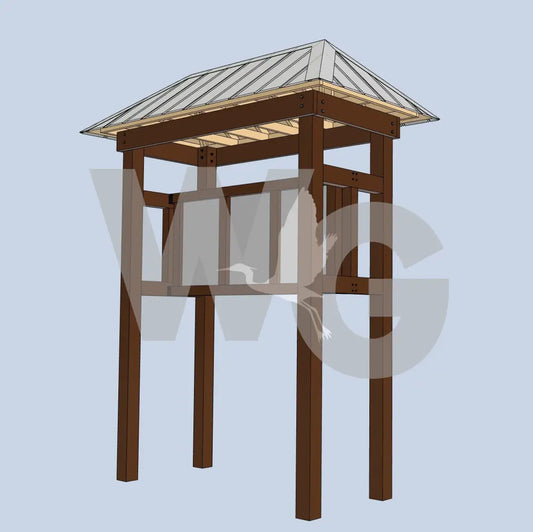 Sheltered Kiosk 6 (Aluminum/Steel)
