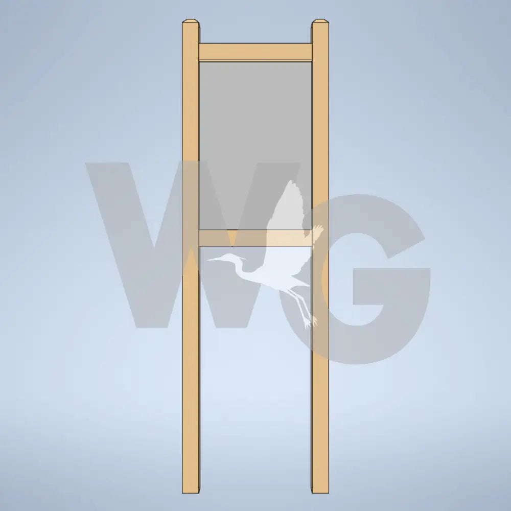 Upright Wayside Exhibit Mounts (Wood/Recycled Lumber)