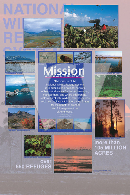 National Wildlife Refuge System Mission Sign
