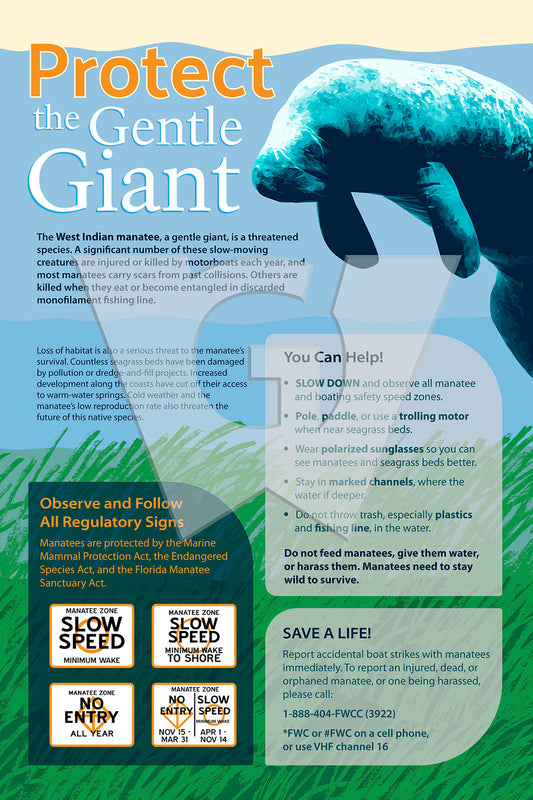 Protect the Gentle Giant Sign