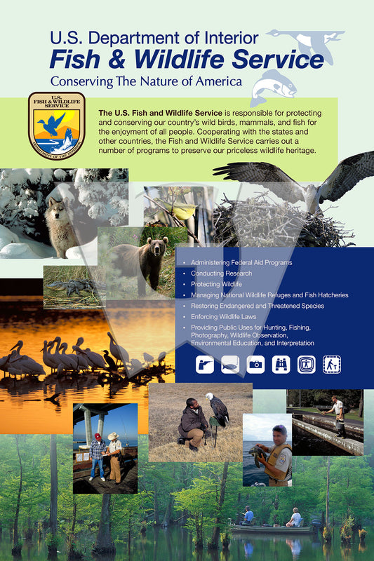 Fish & Wildlife Service Sign