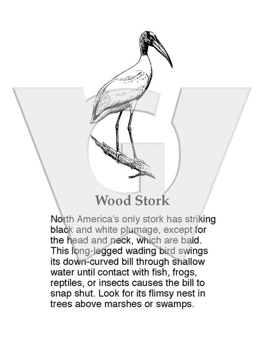 Wood Stork Sign