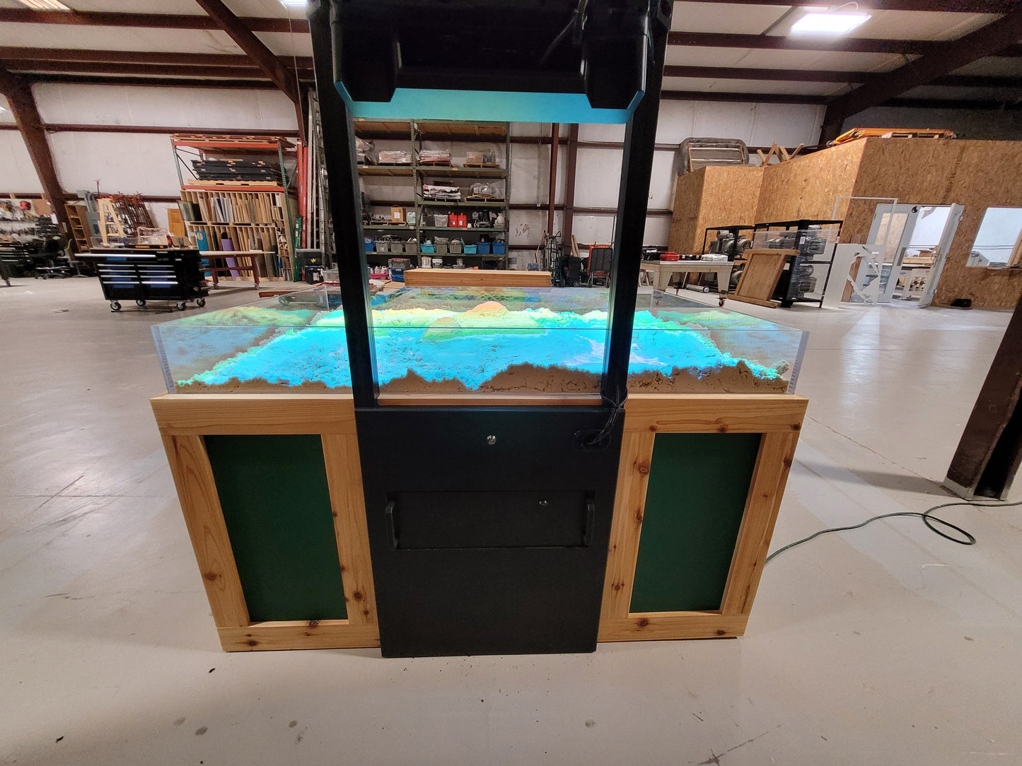 AR Sandbox Table Exhibit