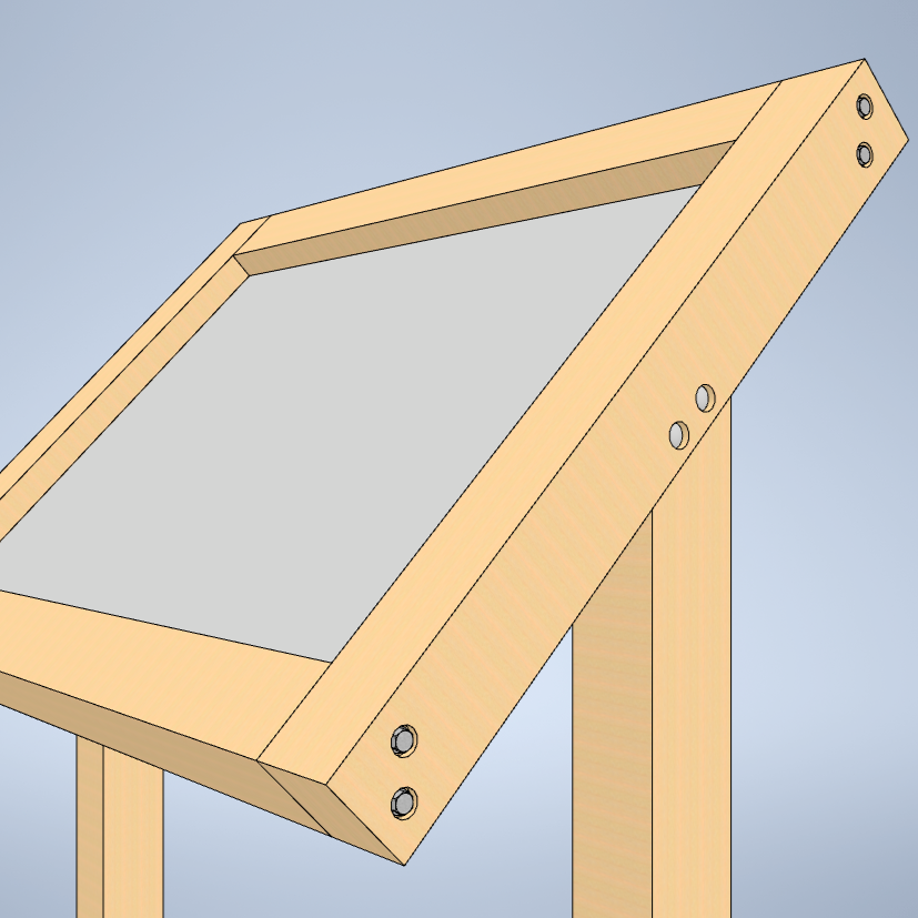 Angled Mount (Wood)