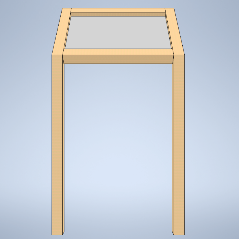 Cantilevered Mount (Wood)