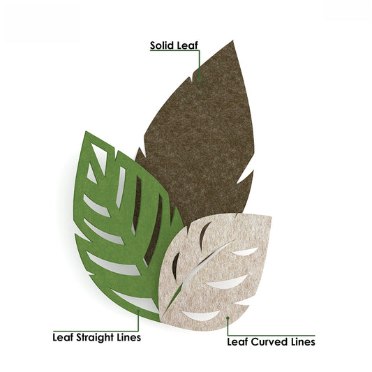 Leaf Sound Panels (Pack of 10)