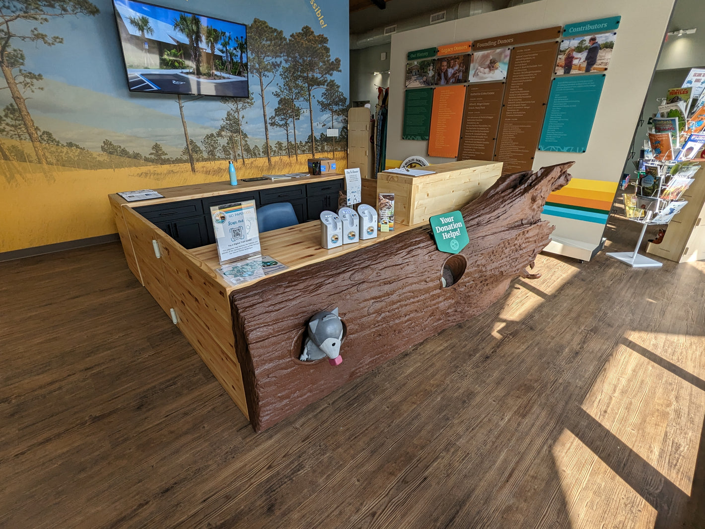Busch Wildlife Sanctuary Front Desk