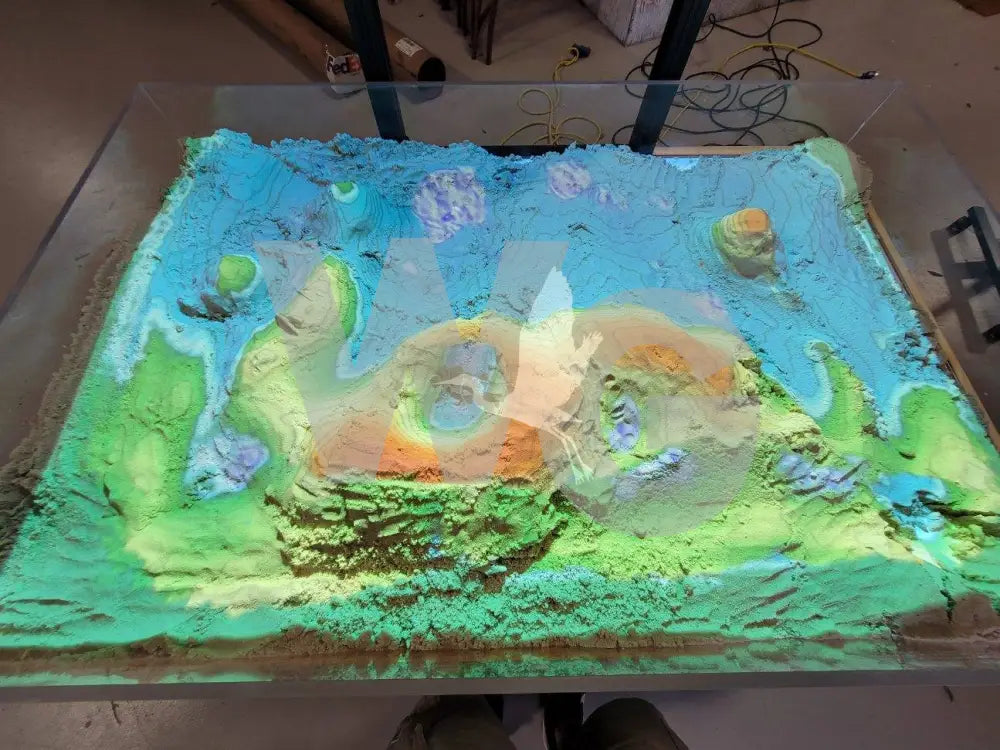 AR Sandbox Table Exhibit