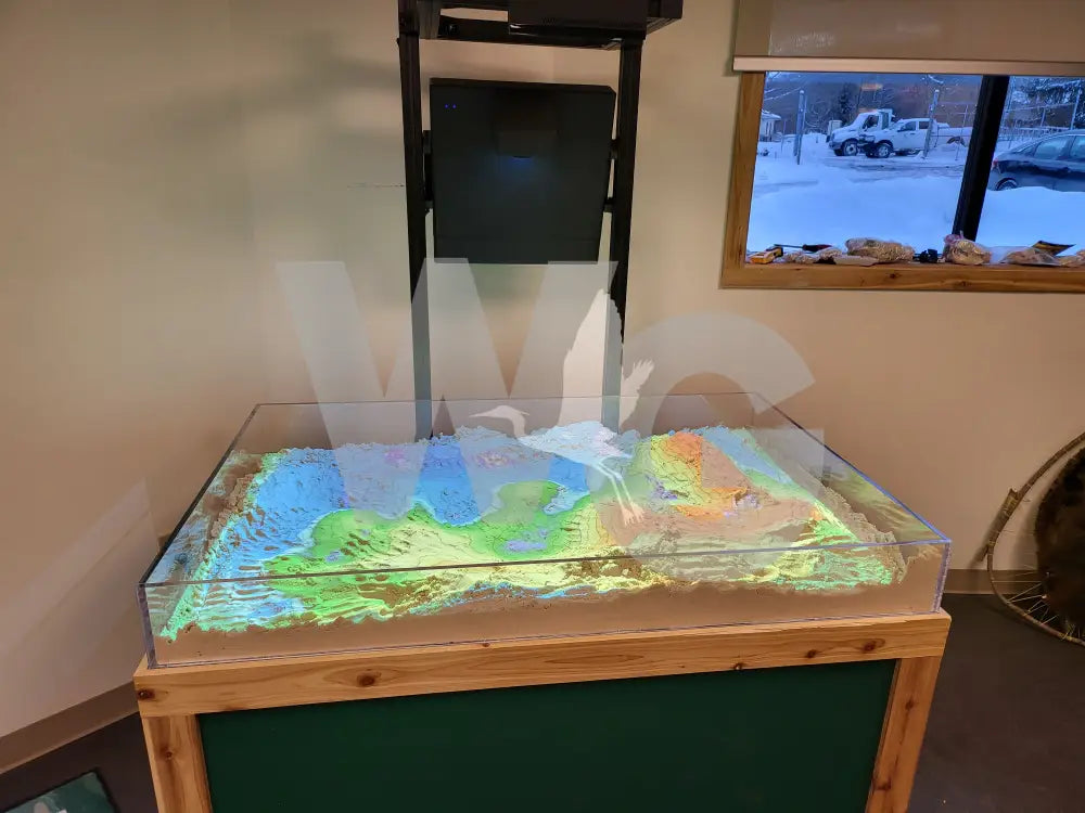 AR Sandbox Table Exhibit