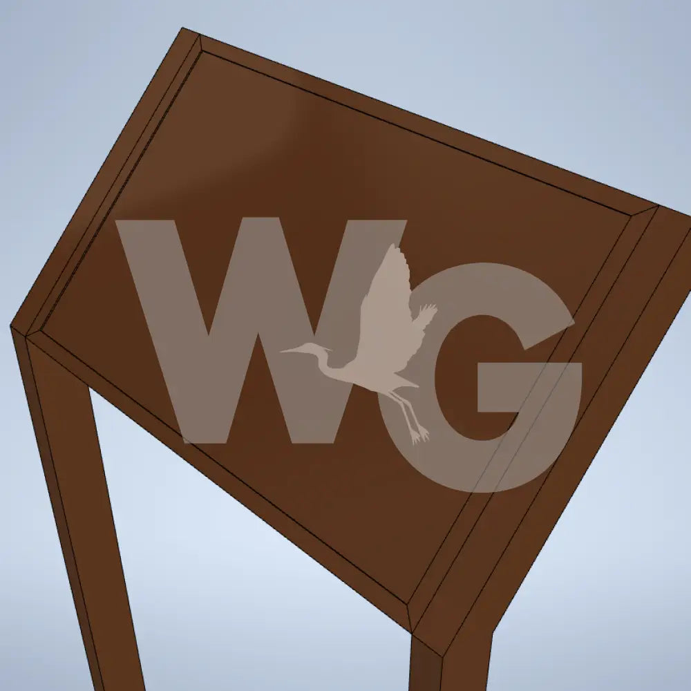 Cantilevered Wayside Exhibit Mount (Aluminum/Steel)