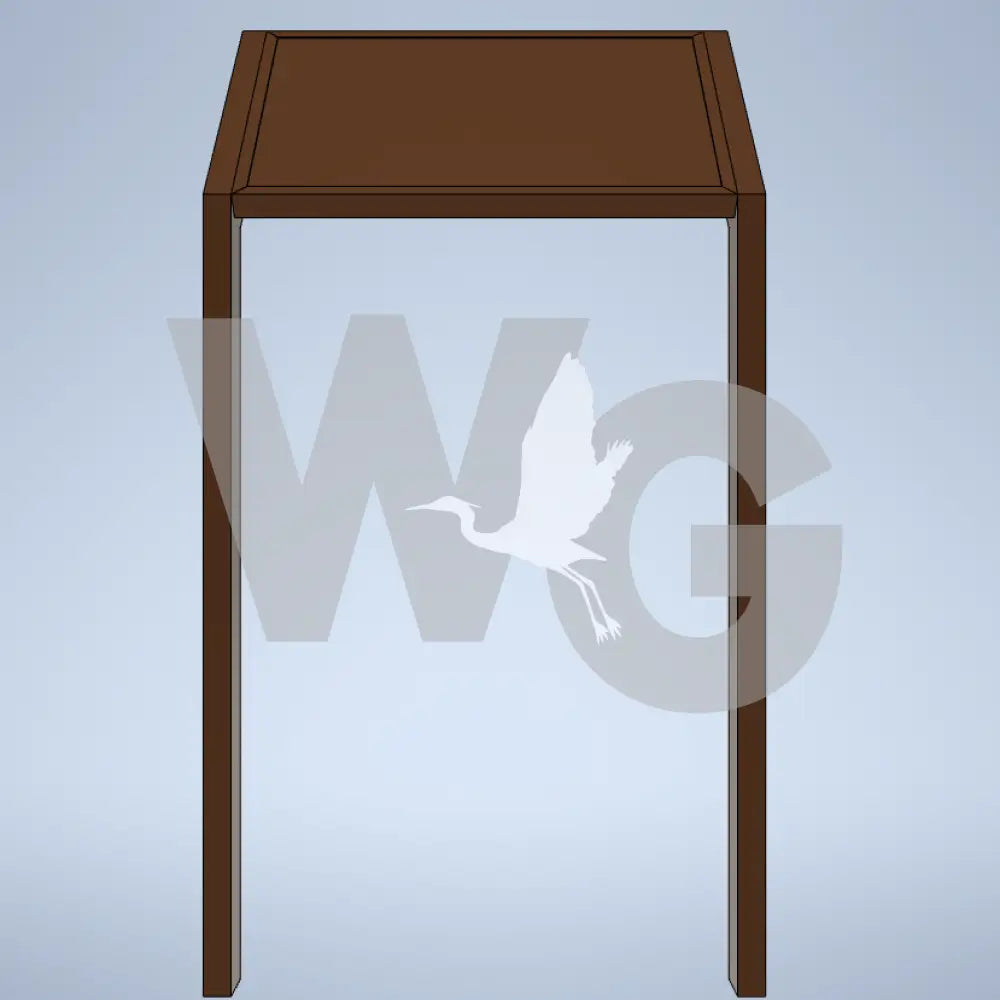 Cantilevered Wayside Exhibit Mount (Aluminum/Steel)
