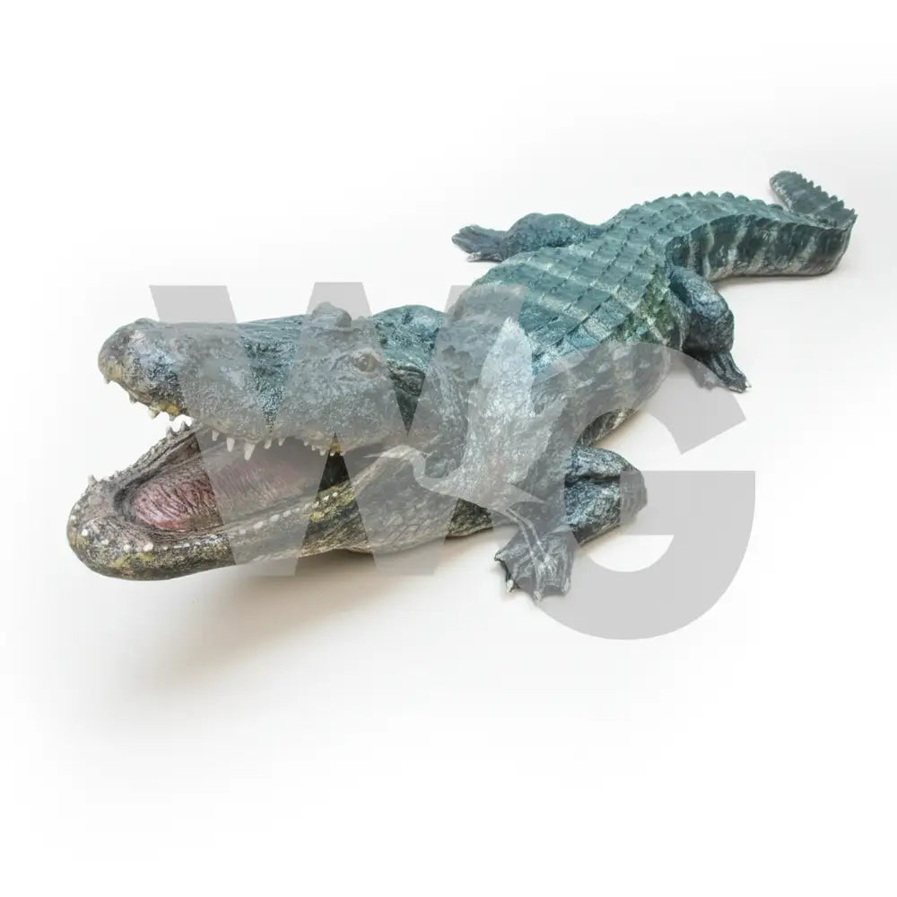 Life Size Alligator Diorama Model/Mount