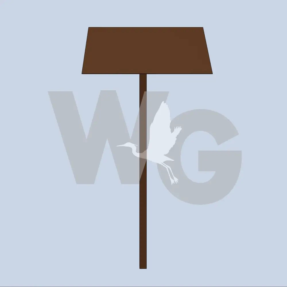 Pedestal 1 Wayside Exhibit Mount (Aluminum/Steel)