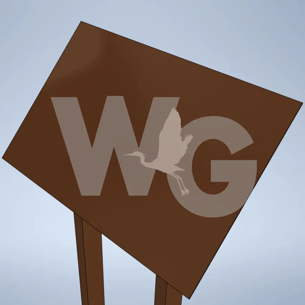 Pedestal Wayside Exhibit Mount (Aluminum/Steel)