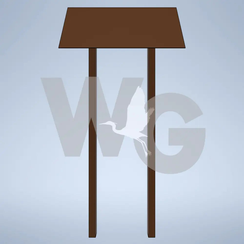 Pedestal Wayside Exhibit Mount (Aluminum/Steel)
