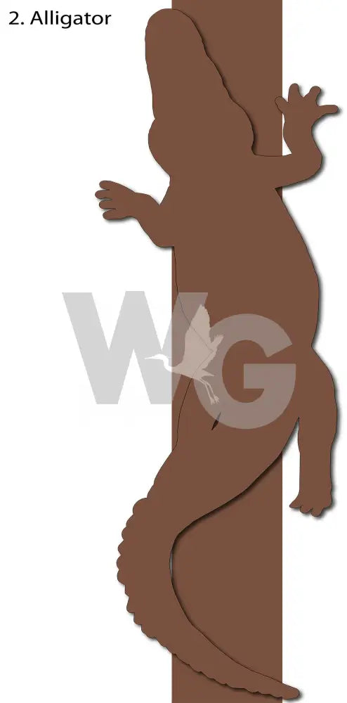 Powder Coated Aluminum Designs Alligator