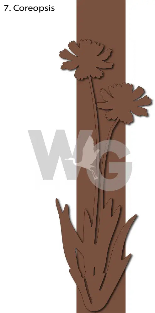 Powder Coated Aluminum Designs Coreopsis