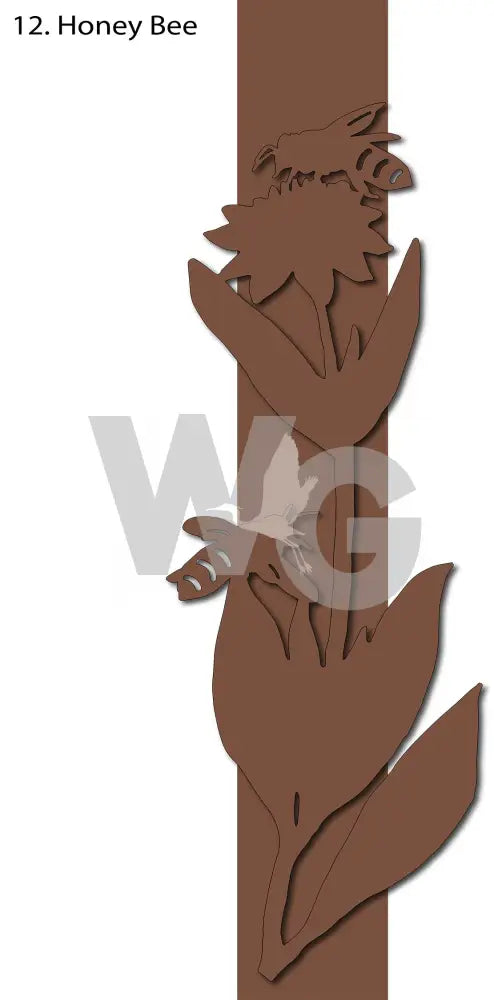 Powder Coated Aluminum Designs Honey Bee