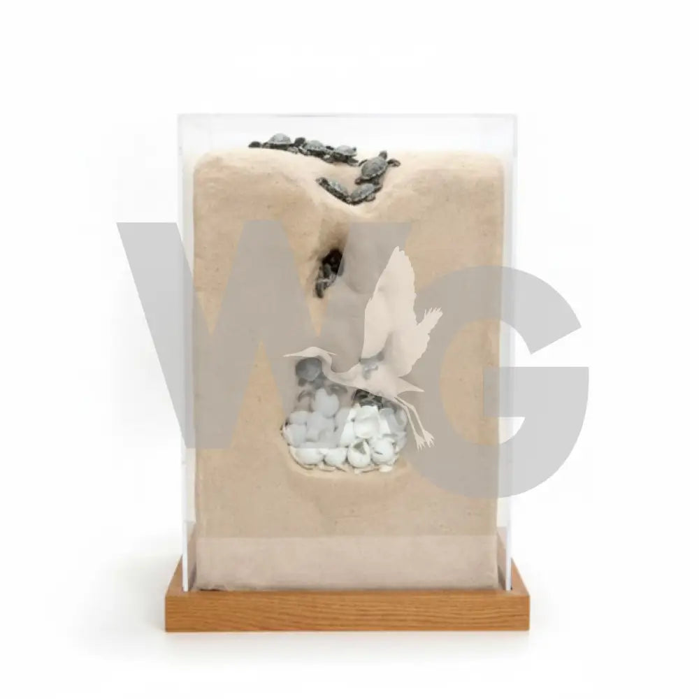 Sea Turtle Nest Diorama Exhibit