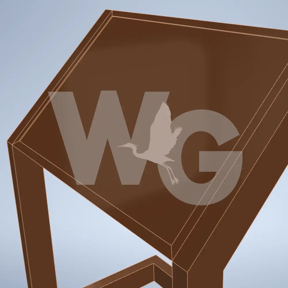 Sled Wayside Exhibit Mount (Aluminum/Steel)