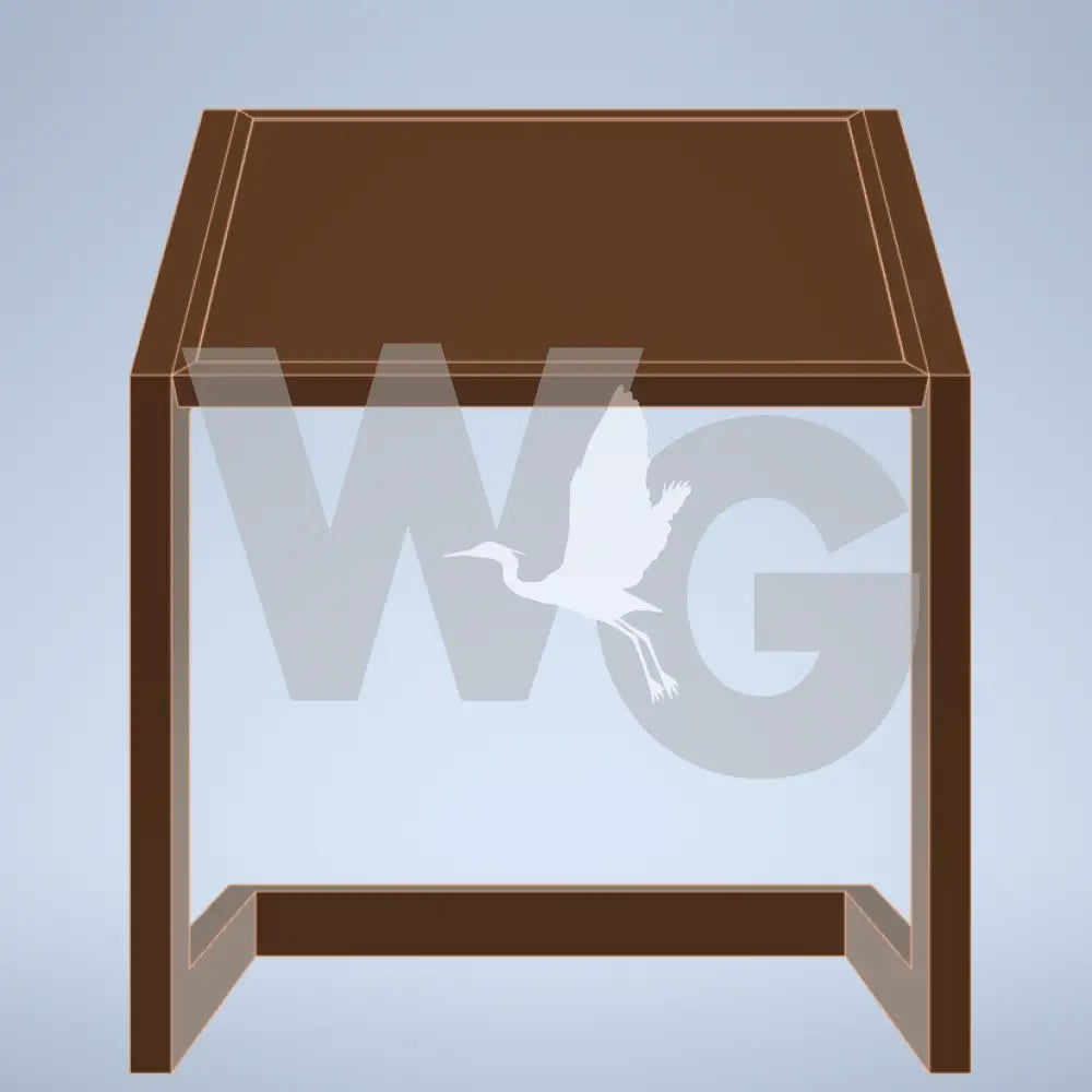 Sled Wayside Exhibit Mount (Aluminum/Steel)