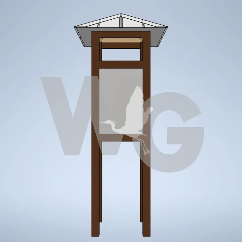 Towne Center Kiosk (Aluminum/Steel)