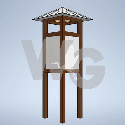 Towne Center Kiosk (Aluminum/Steel)