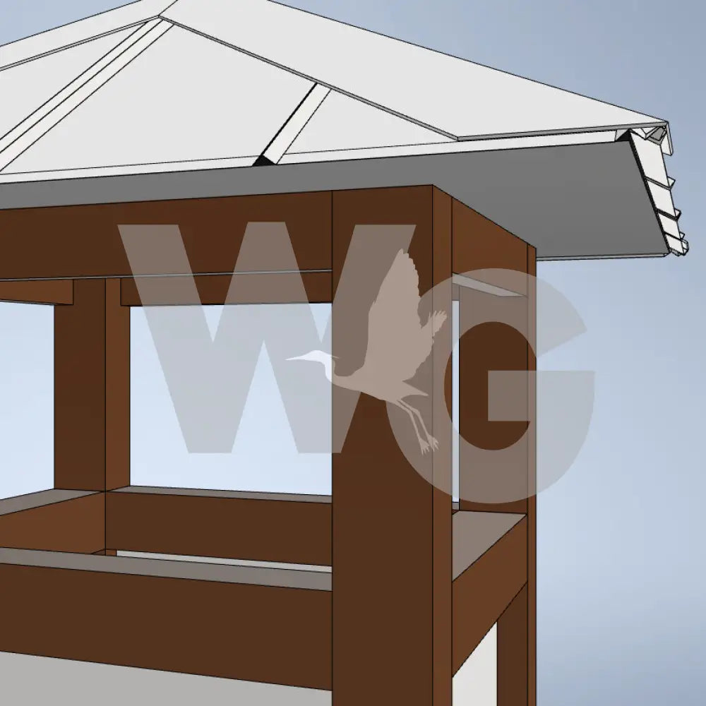 Towne Center Kiosk (Aluminum/Steel)