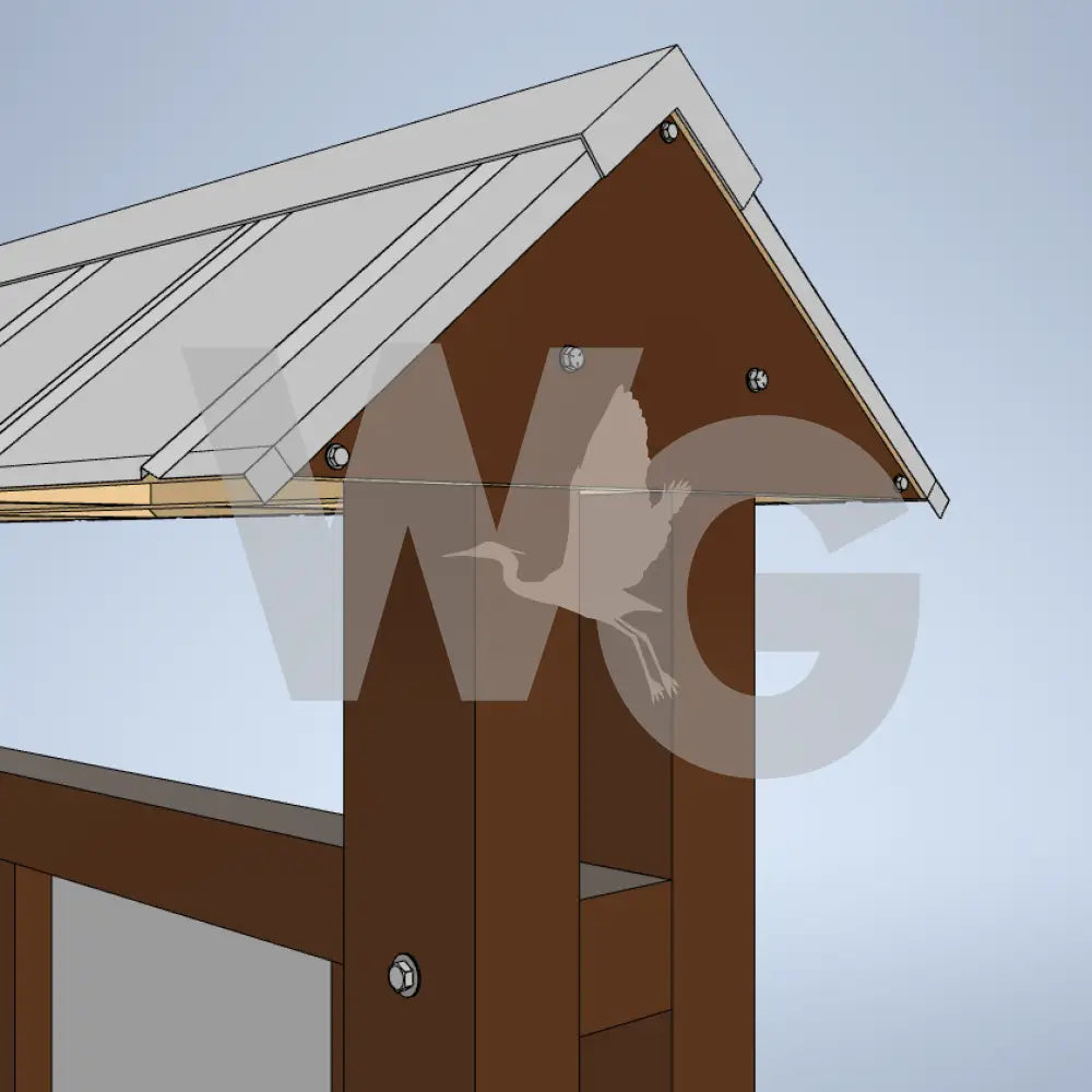 Trailhead Kiosk 1 (Aluminum/Steel)