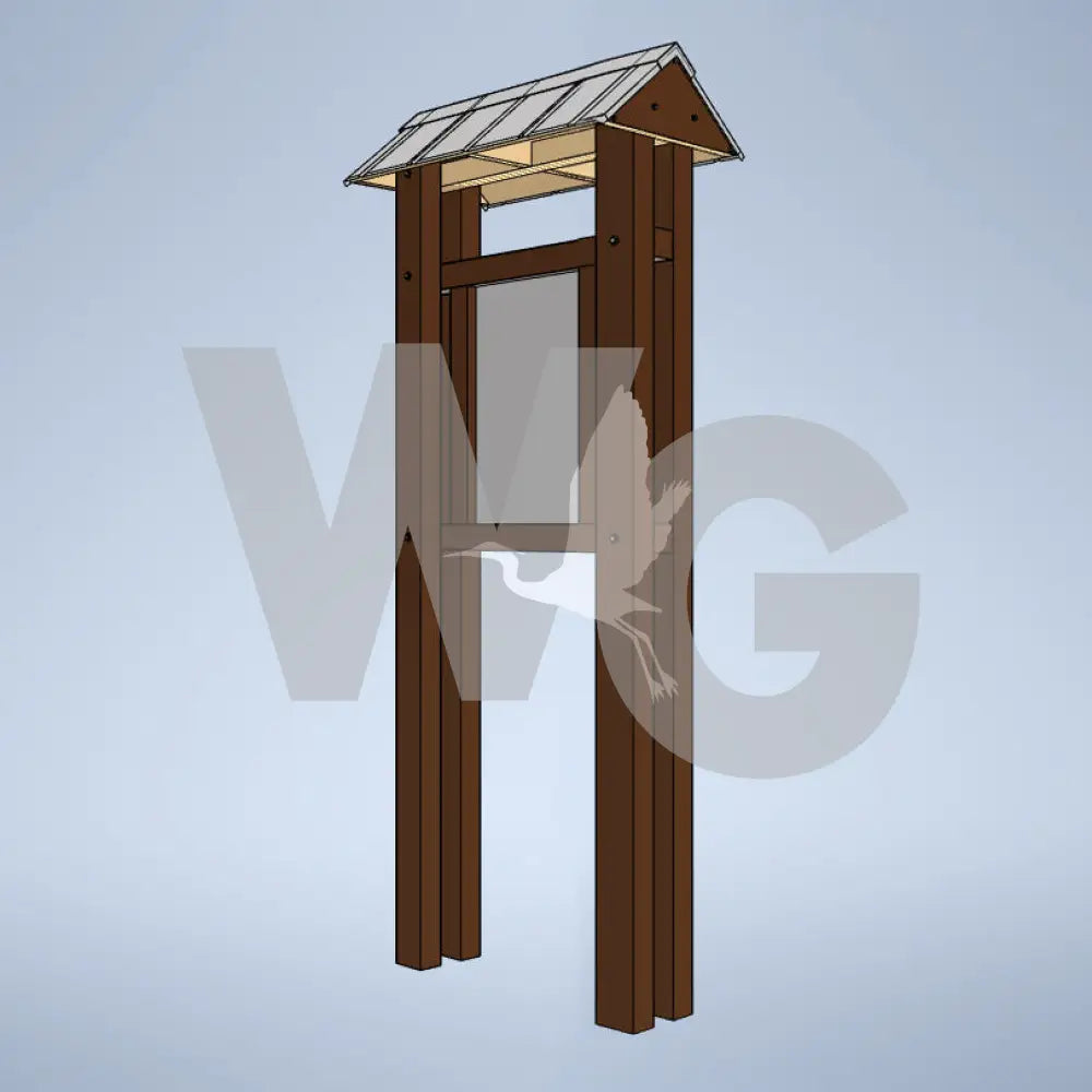 Trailhead Kiosk 1 (Aluminum/Steel)