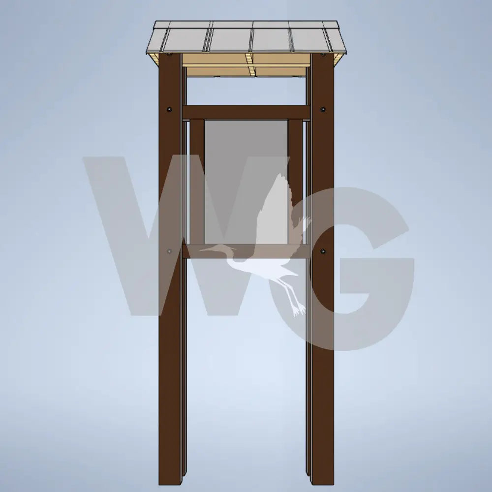 Trailhead Kiosk 1 (Aluminum/Steel)