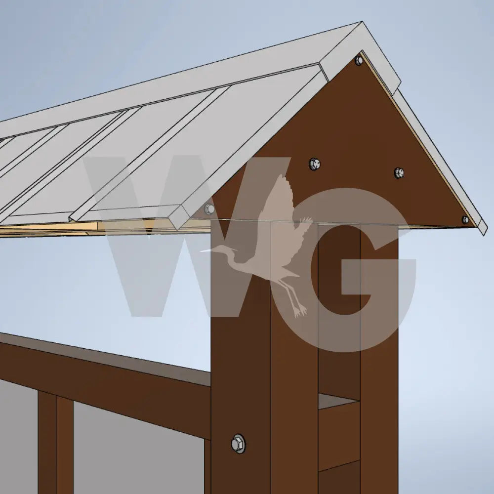 Trailhead Kiosk 3 (Aluminum/Steel)