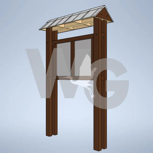 Trailhead Kiosk 22 (Aluminum/Steel)