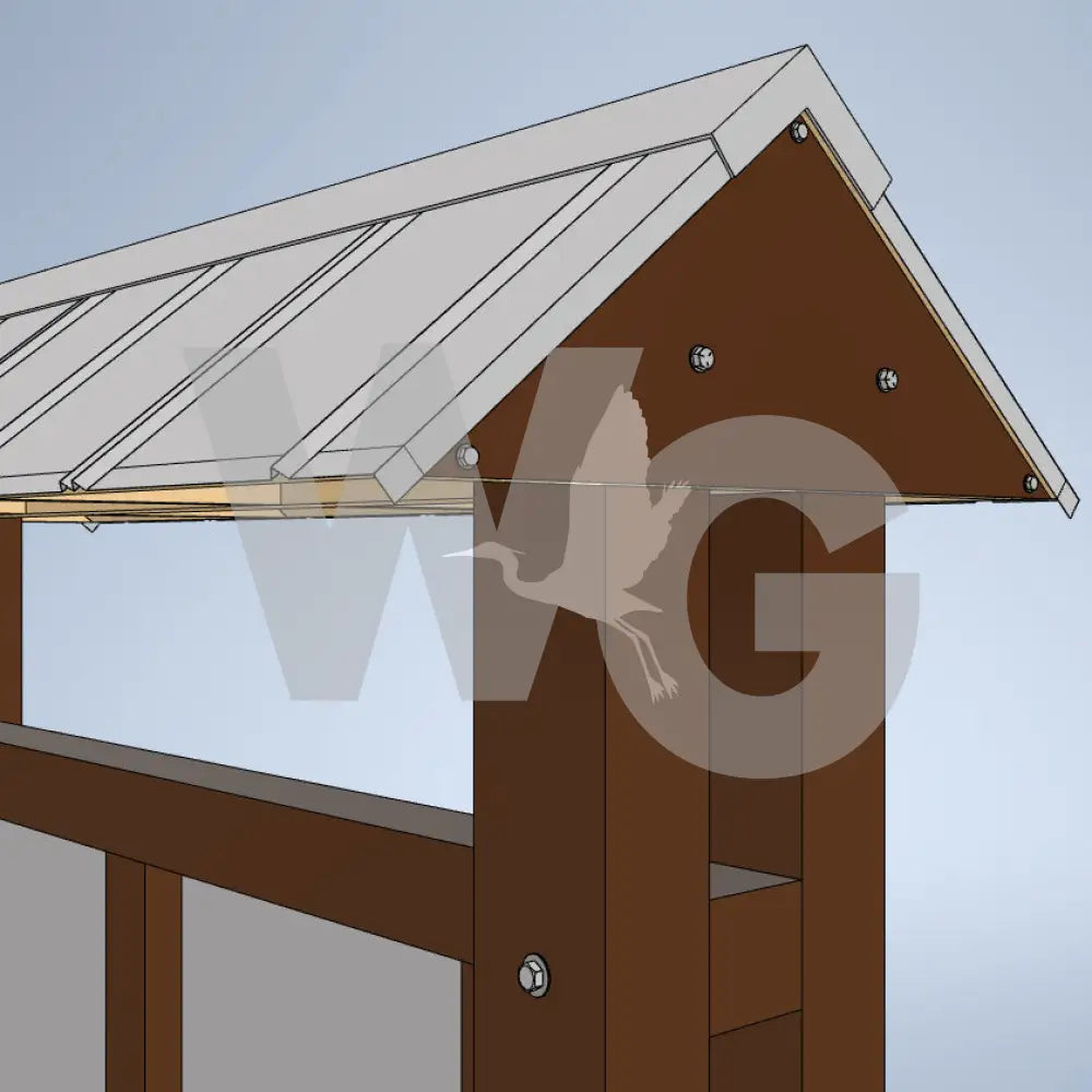 Trailhead Kiosk 24 (Aluminum/Steel)