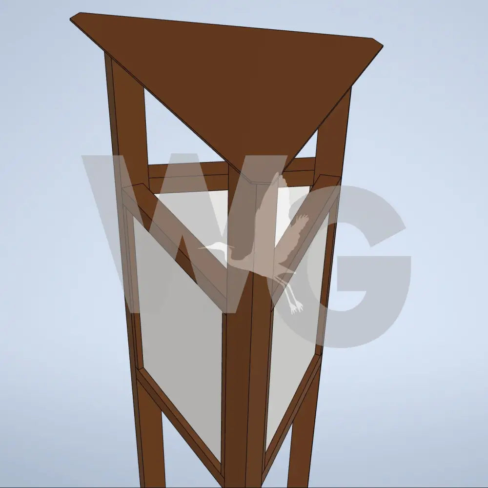 Triangular Kiosk (Aluminum/Steel)