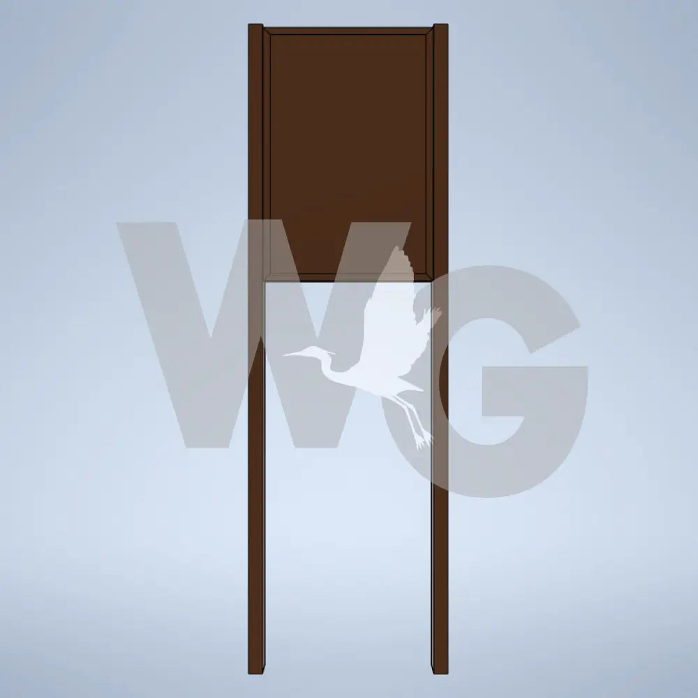 Upright Wayside Exhibit Mount (Aluminum/Steel)