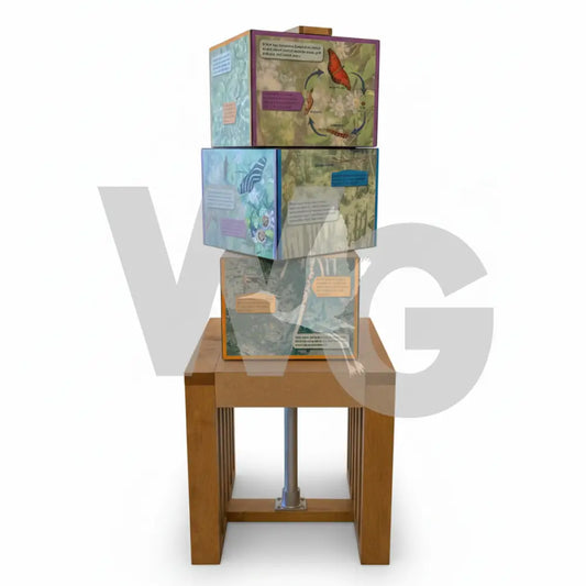 Angled Stand Alone Exhibit