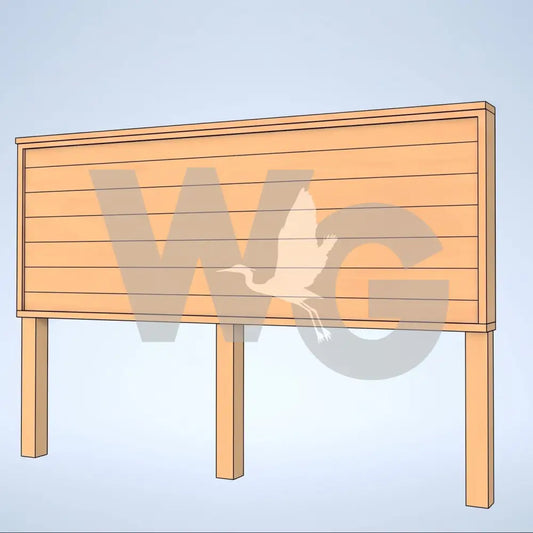 Wall Kiosk 3 (Wood/Recycled Lumber)