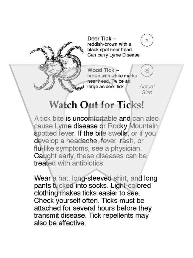 Watch Out for Ticks!